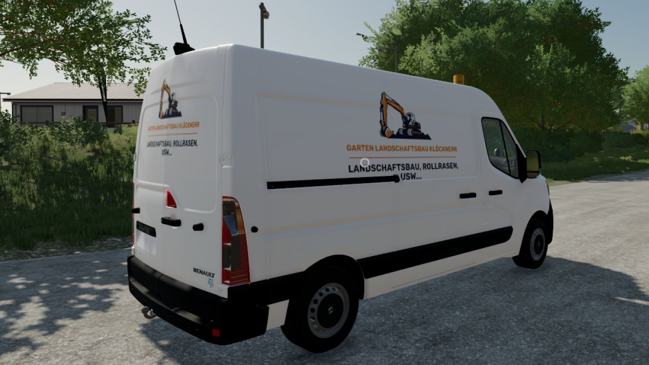 Renault Master Landschafsbau