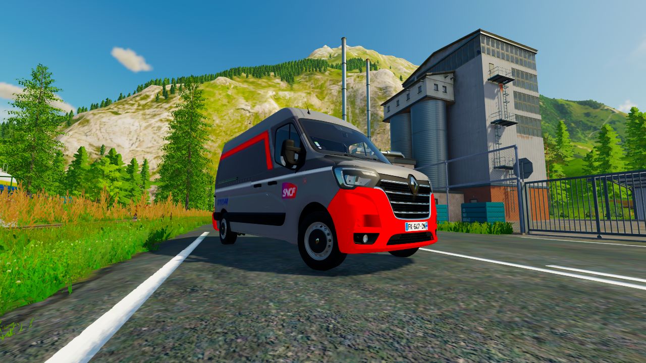 Renault Master SNCF „Multiservice“-Lackierung