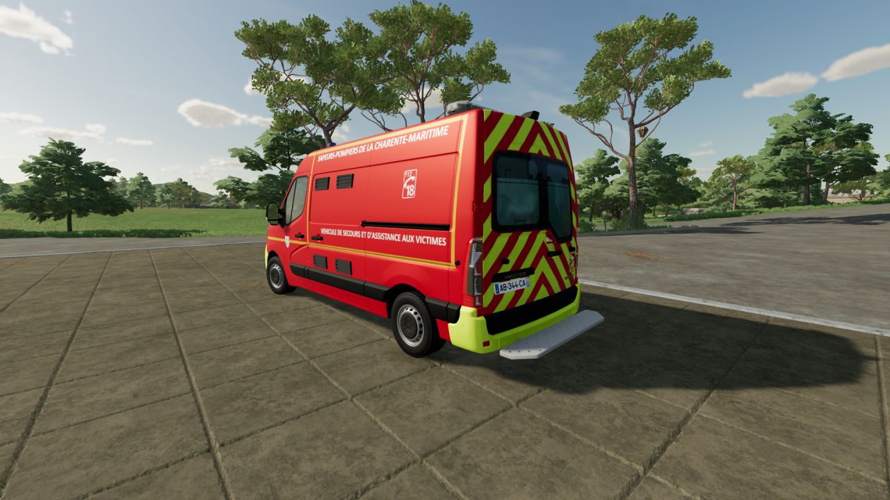 Renault Master VSAV SDIS 17 FS22 - KingMods