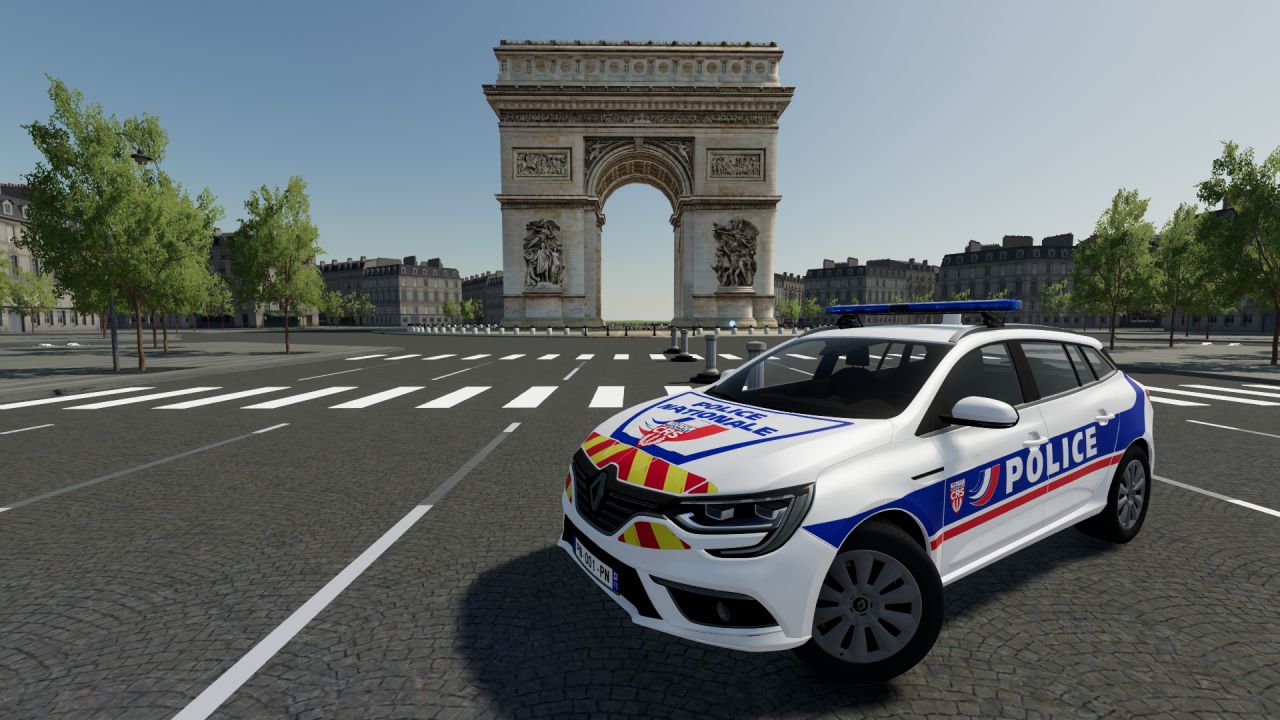 Renault Megane Estate 2020 Police Nationale / CRS