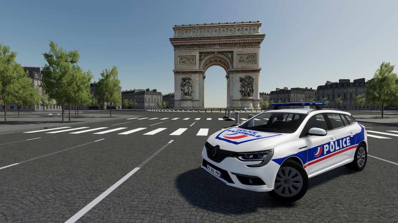 Renault Megane Estate 2020 Police Nationale / CRS