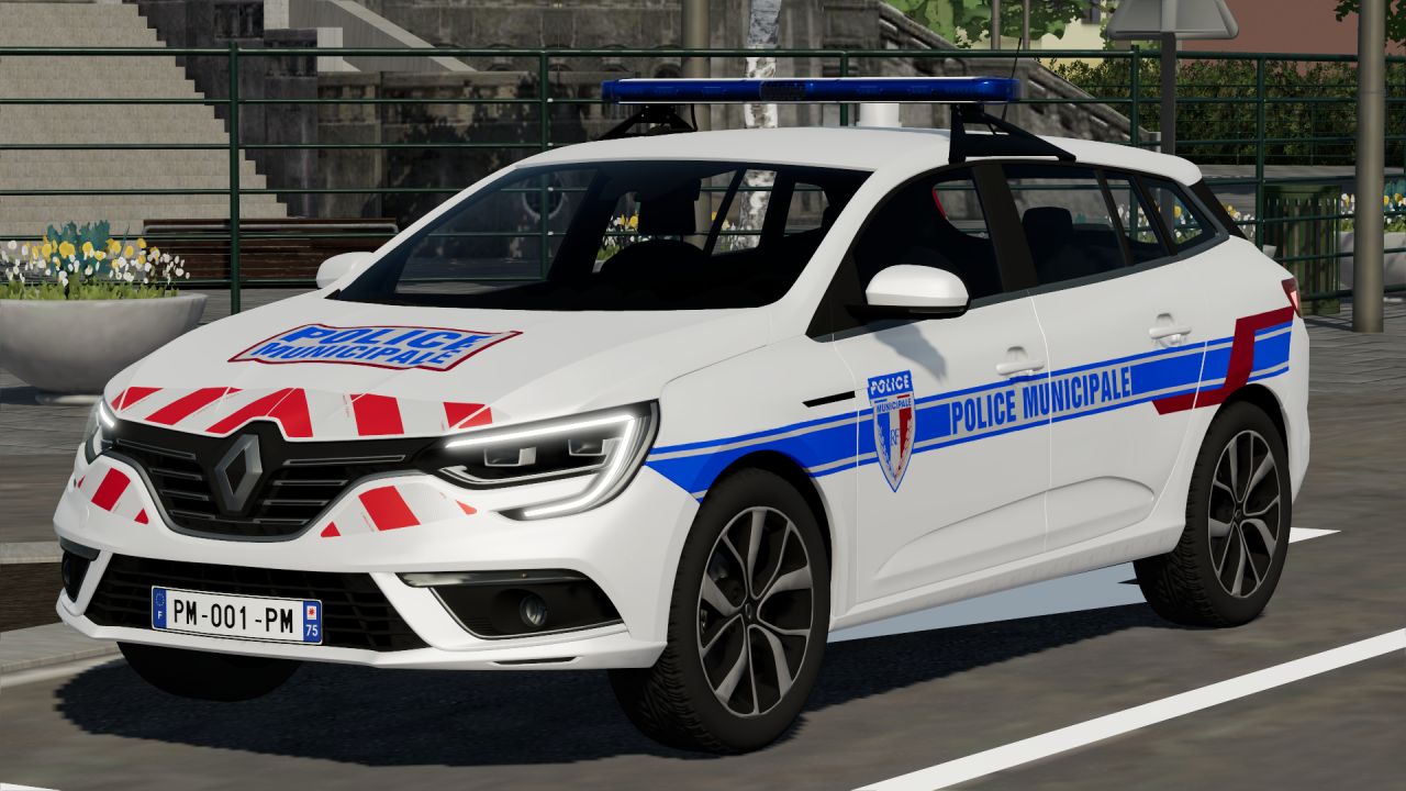 Renault Megane IV Faza 1 (Policja Miejska BALI)