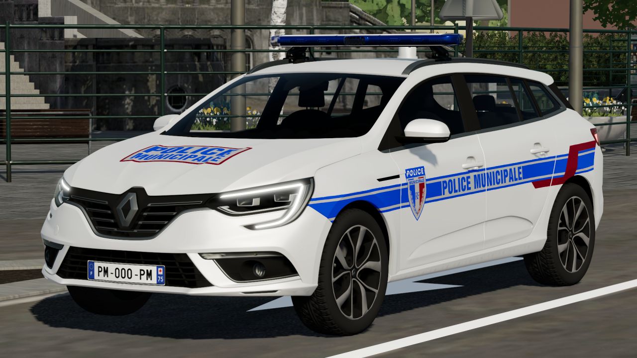 Renault Megane IV Faza 1 (Police Miejskie)