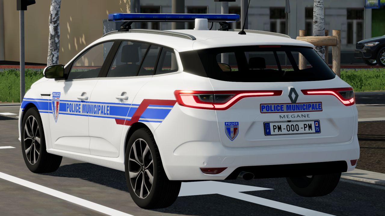 Renault Megane IV Faza 1 (Police Miejskie)