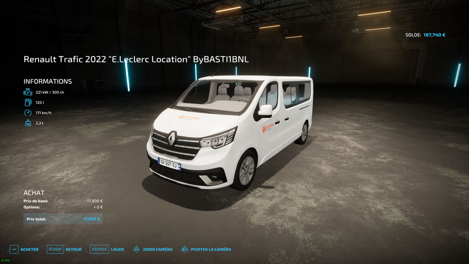 Renault Trafic Van - „Firmy wynajmujące”