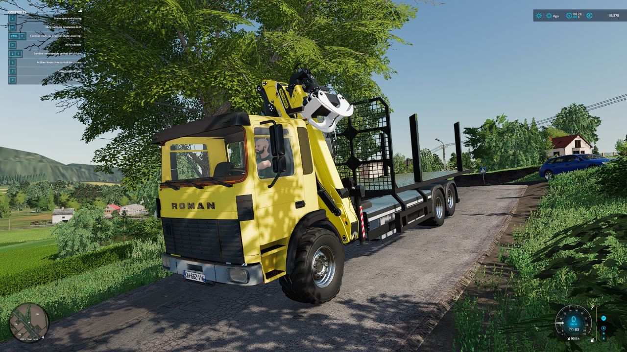 Román forestry truck FS22 - KingMods