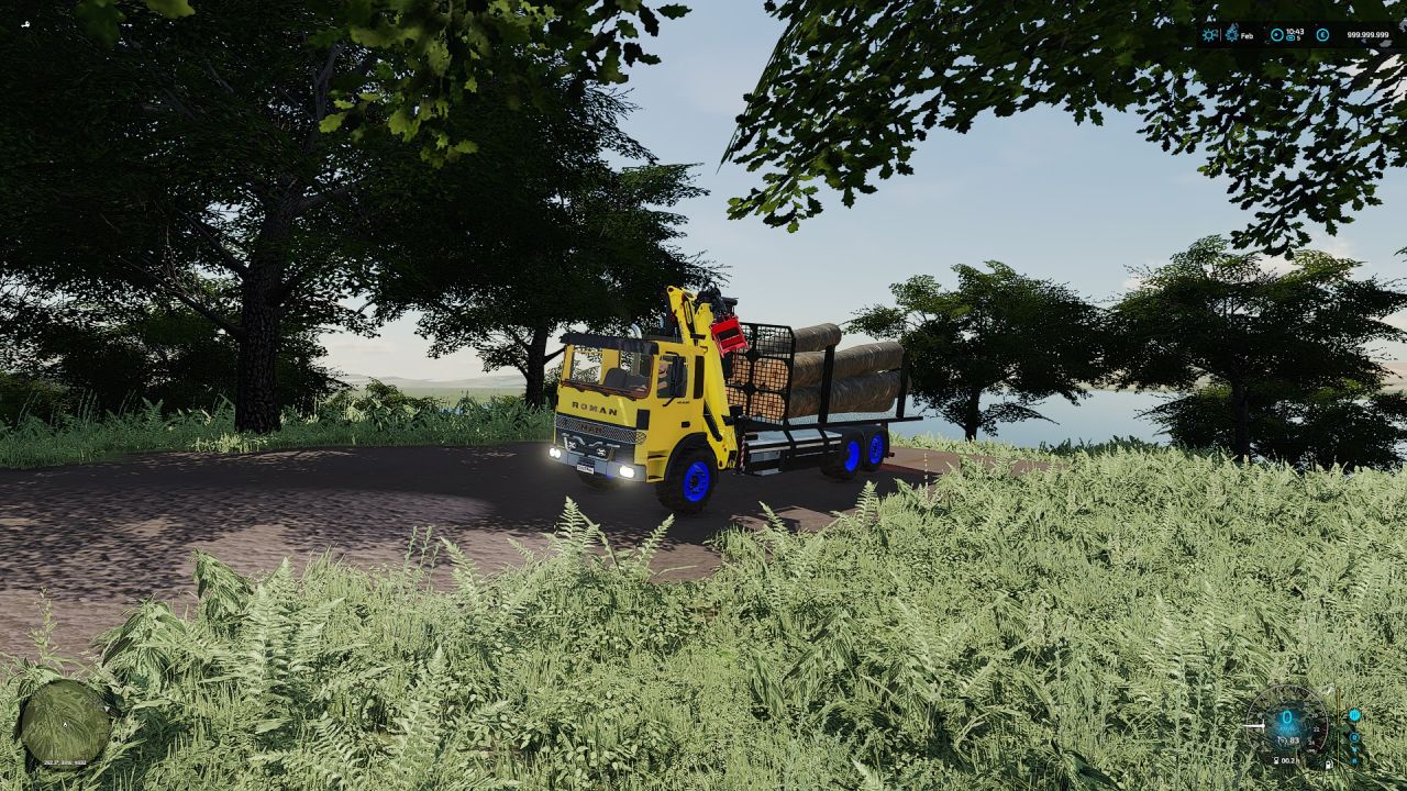 Román forestry truck FS22 - KingMods