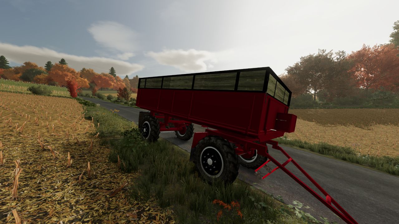 Romanian agricultural trailer