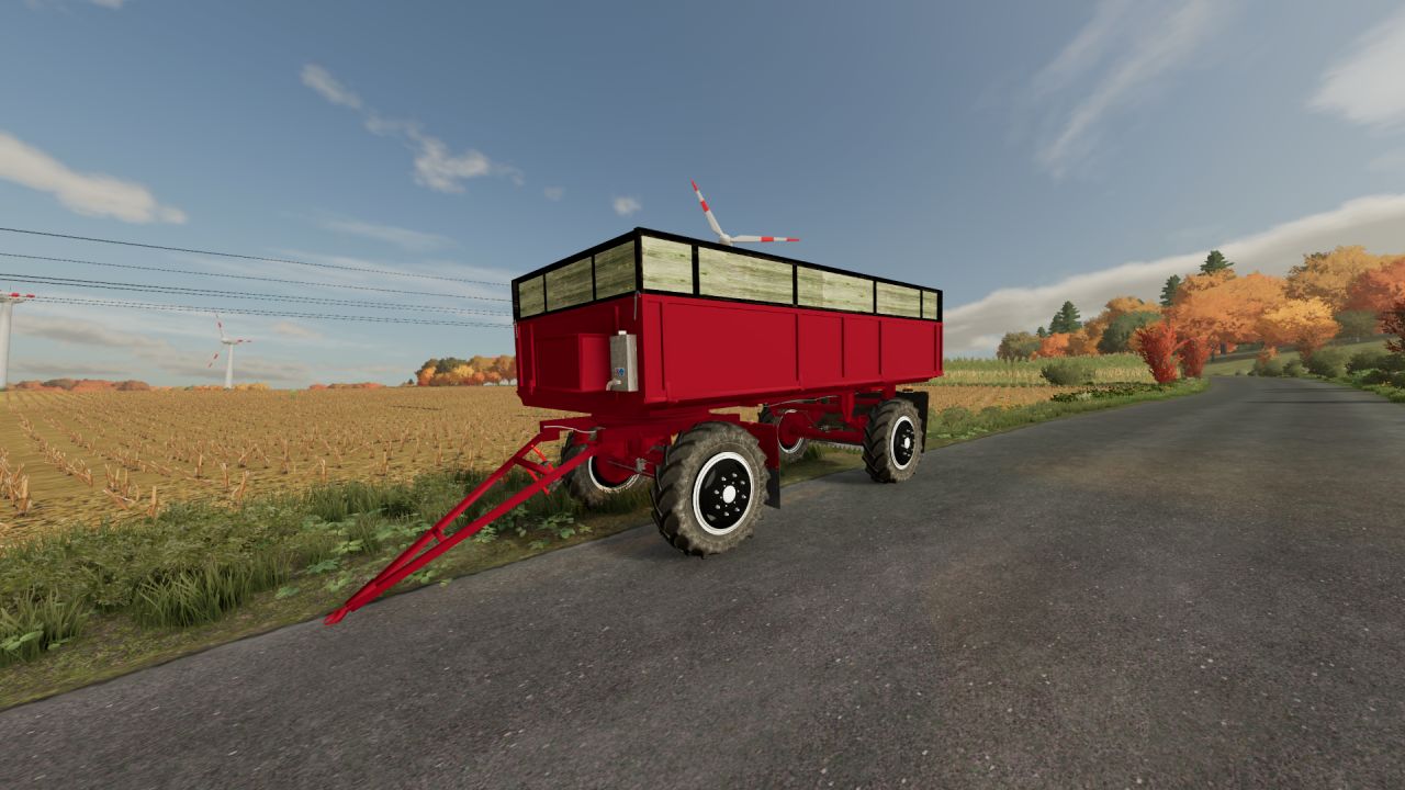 Romanian agricultural trailer