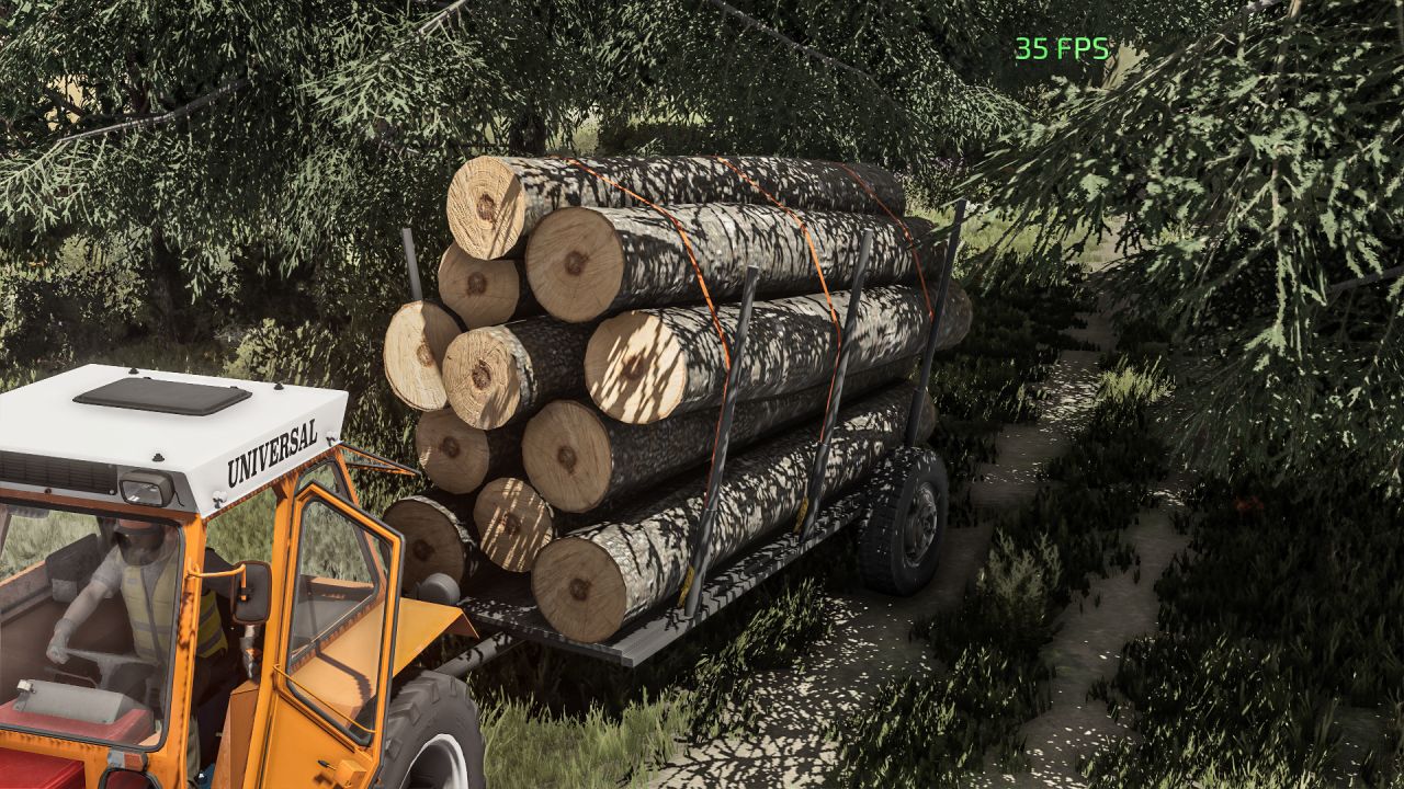 Romanian Wood Trailer