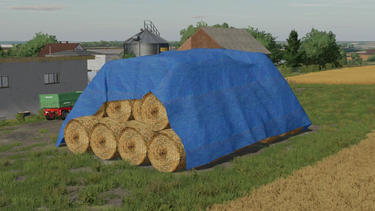 Round Bale Stack (Prefab*)