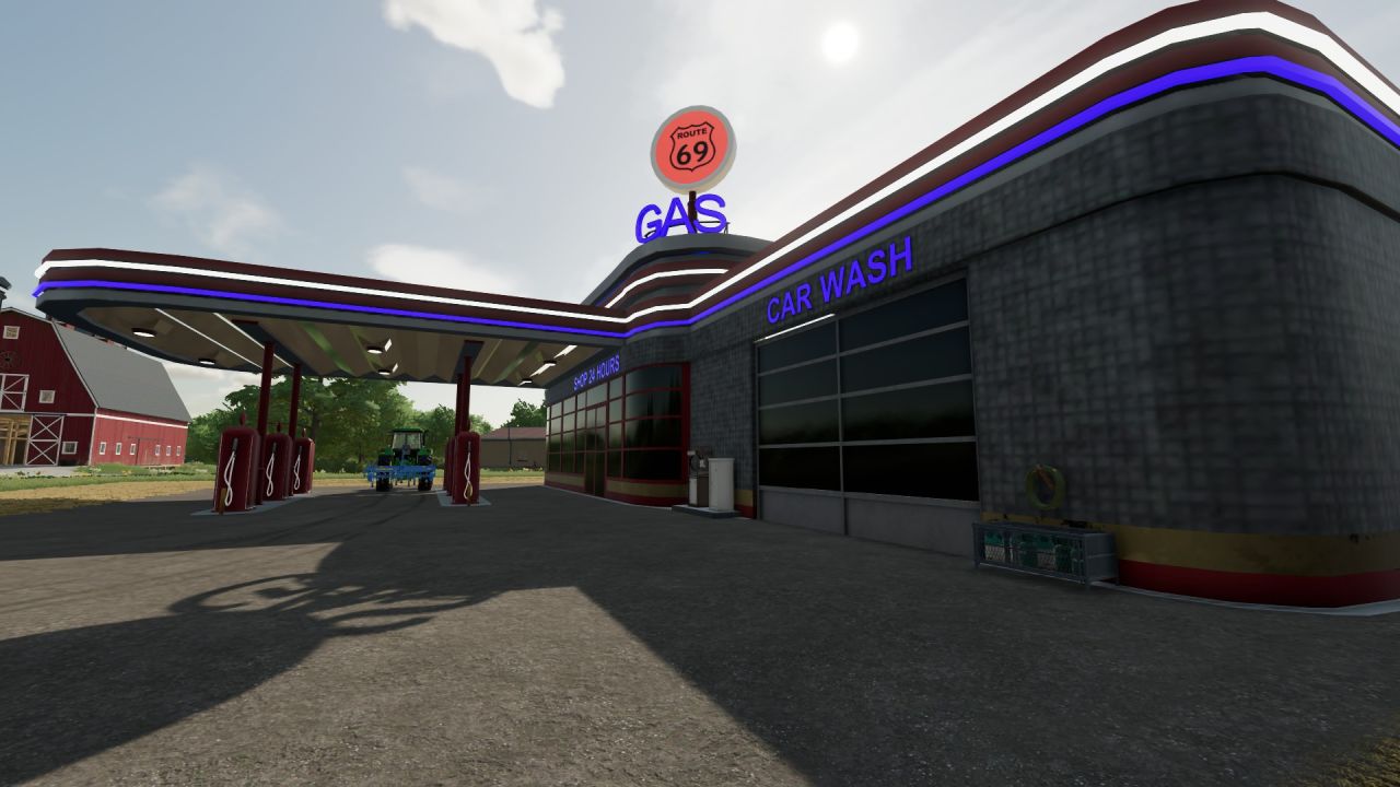 Rt 69 Gas Station FS22 - KingMods