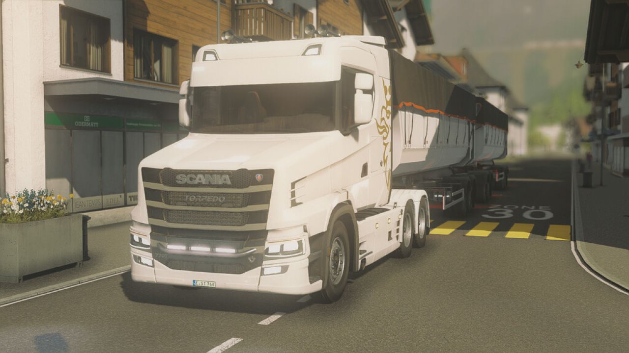 Звуковой пакет Scania V8 (Prefab)