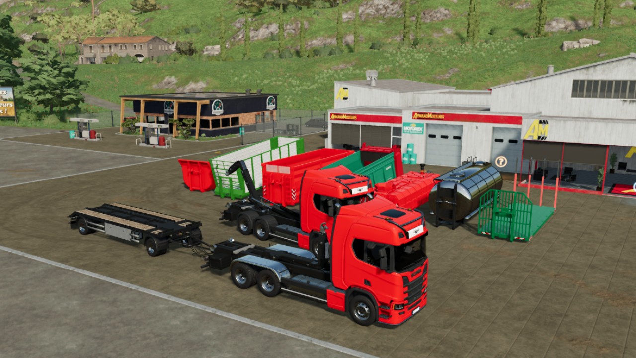 LS22: Scania R1000 mit Türkenpfeife v 1.0 Scania Mod für Landwirtschafts  Simulator 22