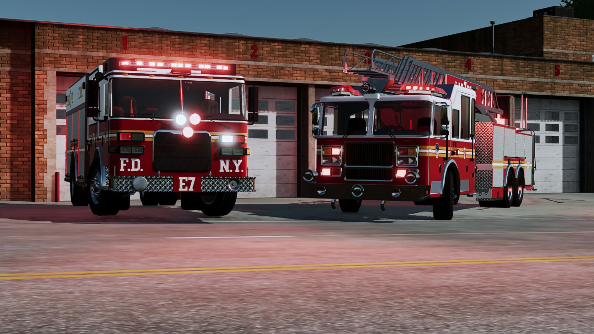 Seagrave Marauder Tower Ladder