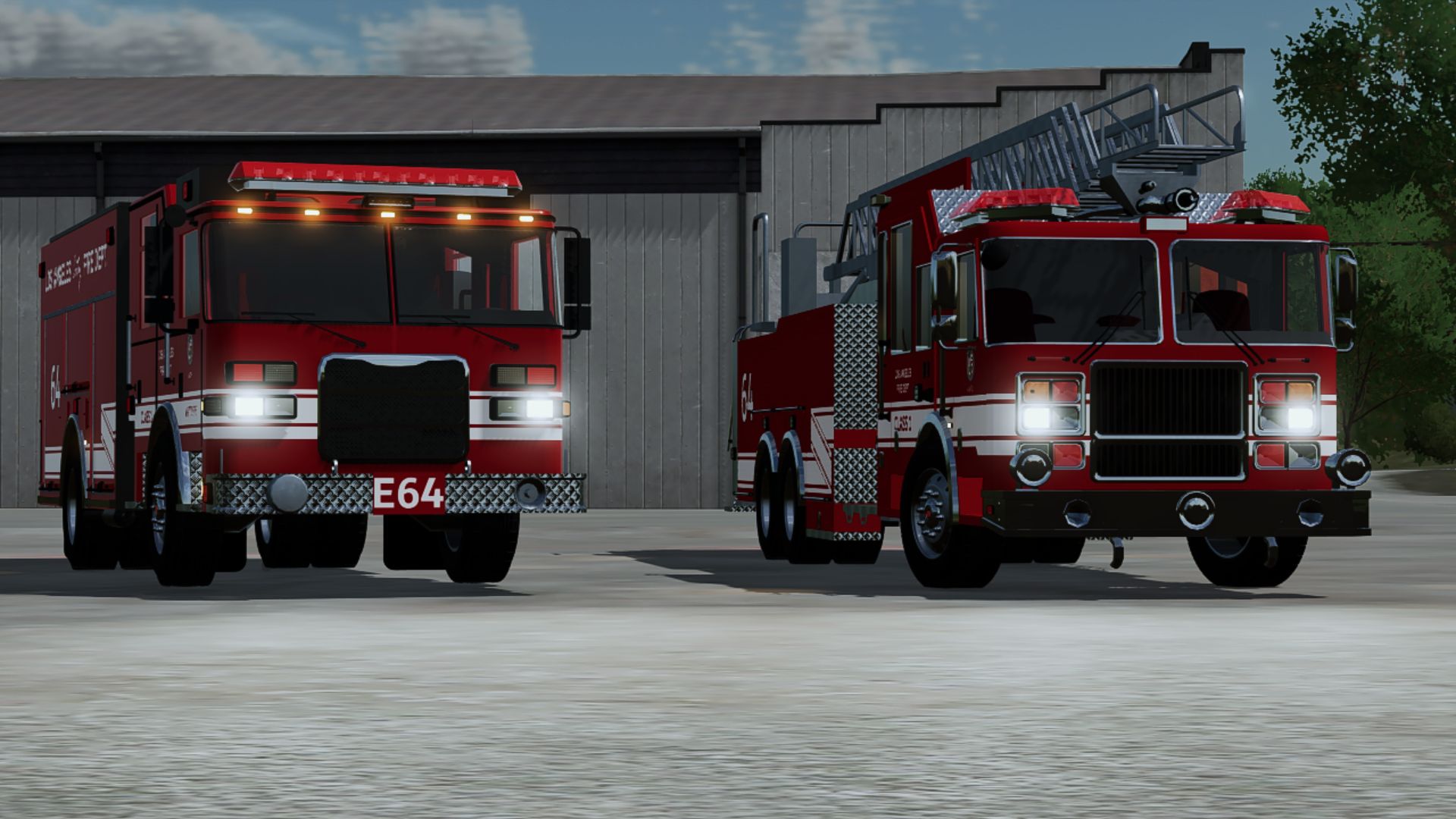 Seagrave Marauder Tower Ladder