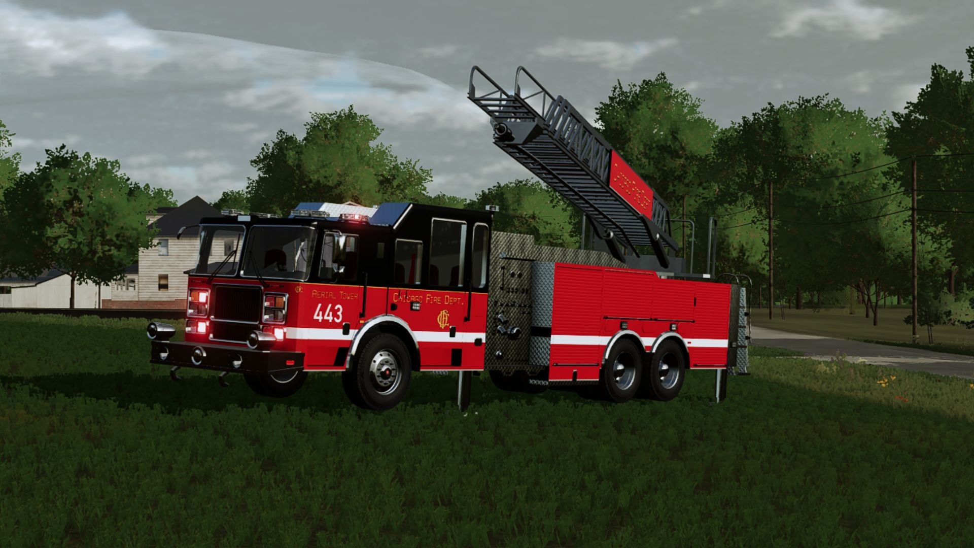 Seagrave Marauder Tower Ladder