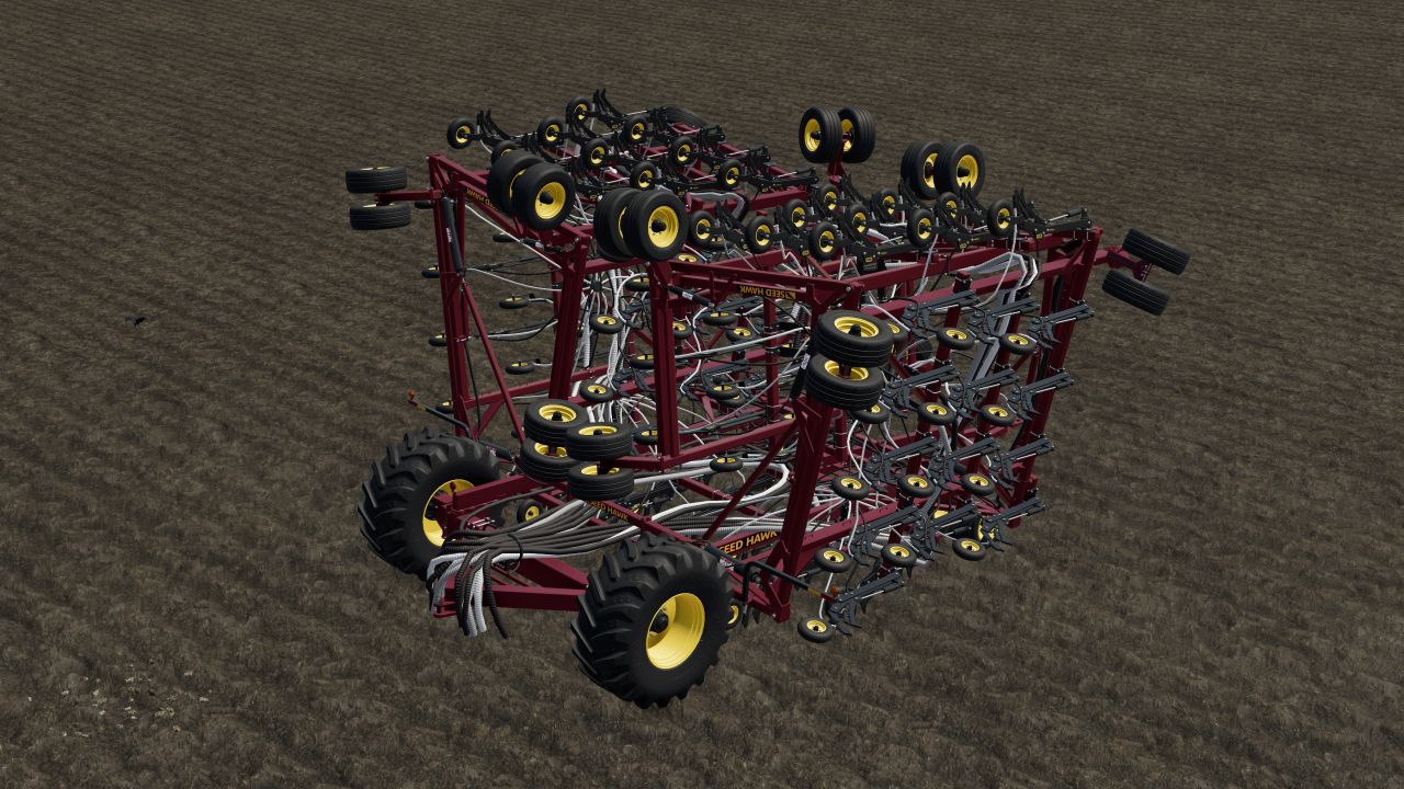 Seed Hawk Xl toolbar (84ft) with additional systems