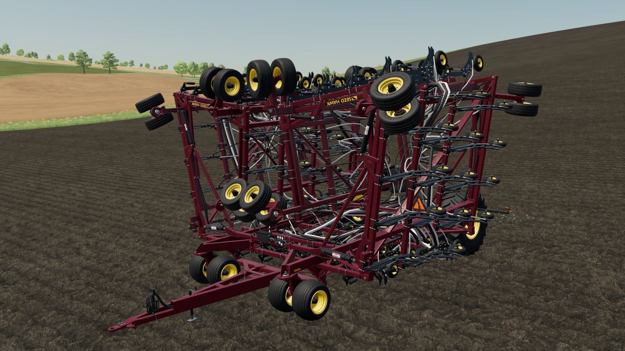 Seed Hawk Xl toolbar (84ft) with additional systems