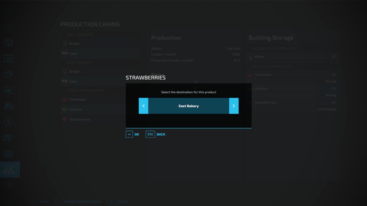 Select Distribution Target