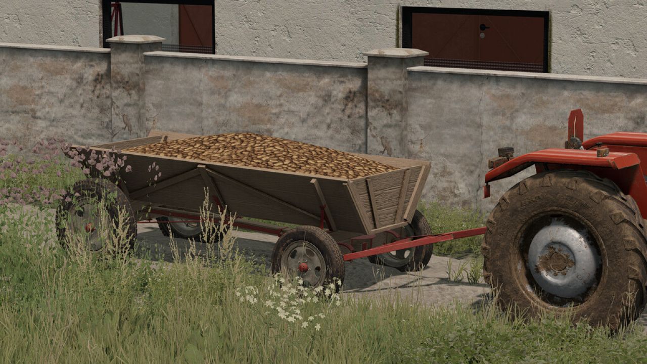 Selfmade Wooden Trailer