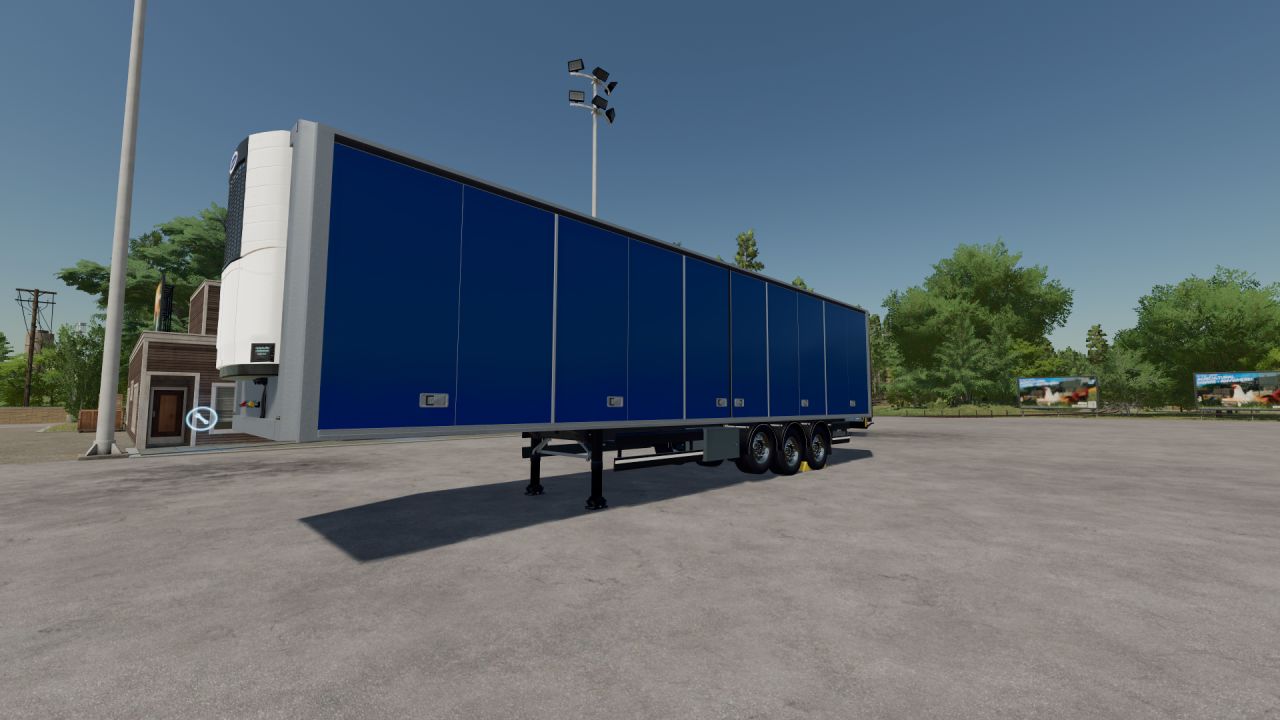 Semi Trailer with tail lift