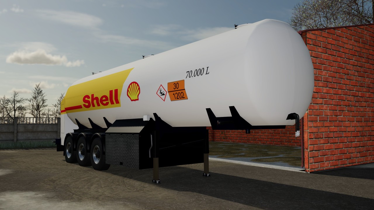 SHELL fuel tank