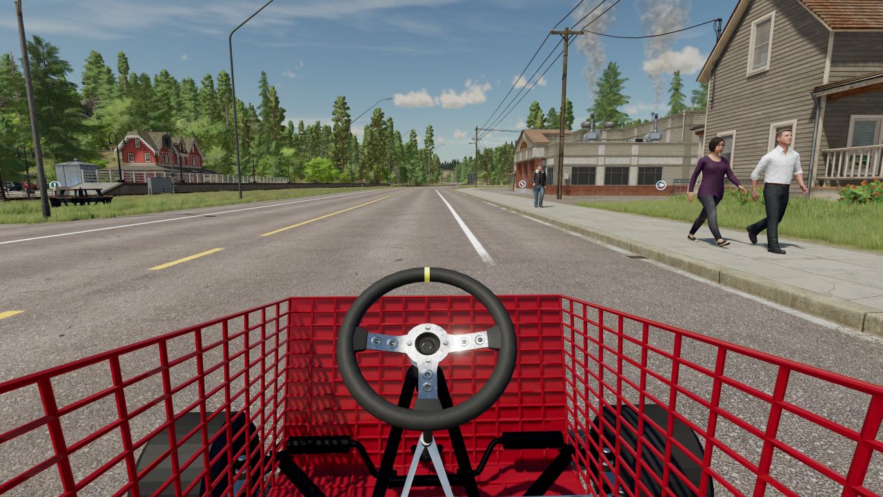 Shopping Kart FS22 - KingMods