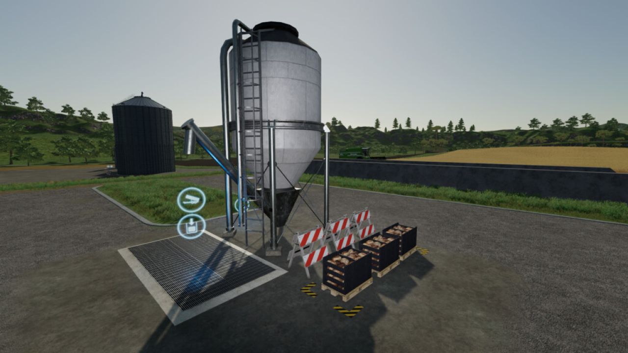 Armazenamento e distribuição de silos