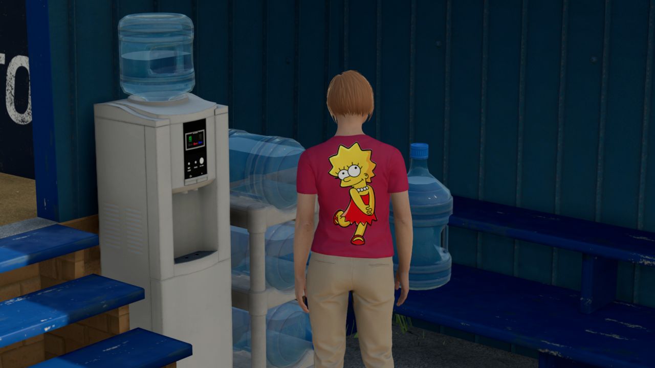 Simpsons clothes pack