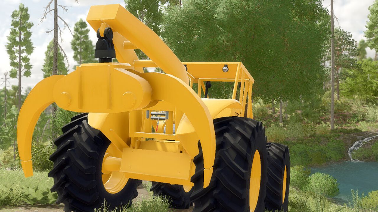 Skidder MF320 FS22 - KingMods