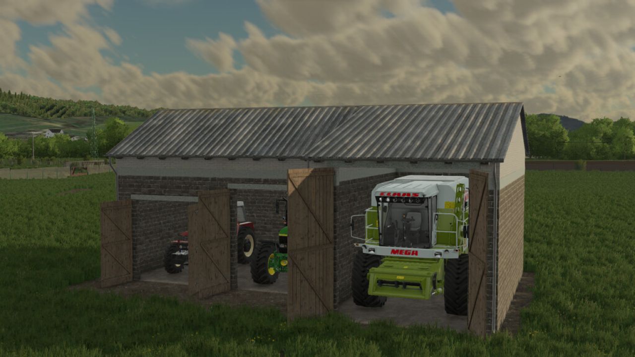 Small Combine Garage