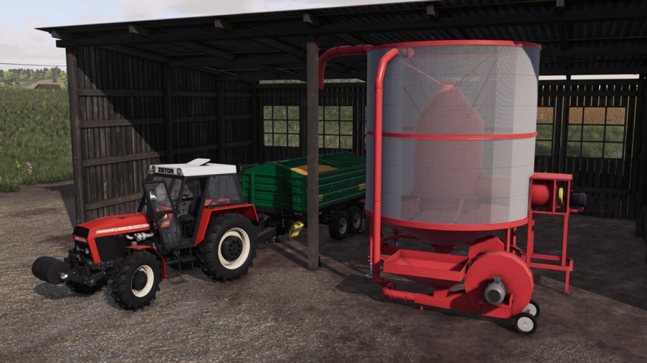 Small Corn Dryer Fs22 Kingmods 0125