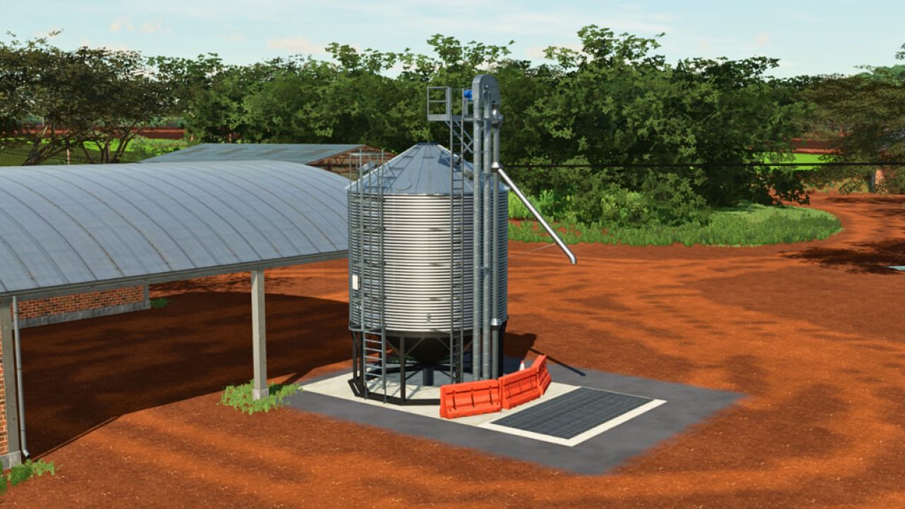 Small Farm Silo