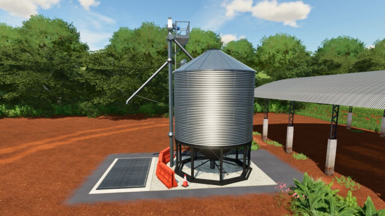 Small Farm Silo