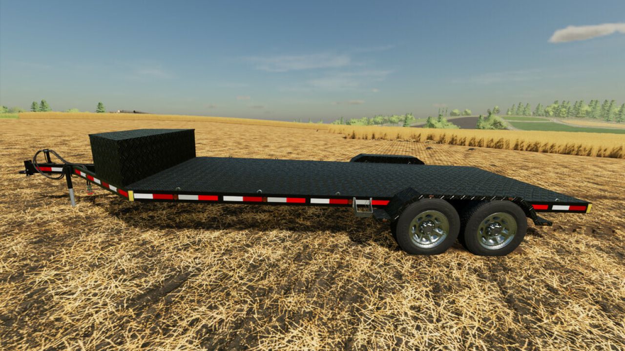 Fs22 Flatbed Trailer