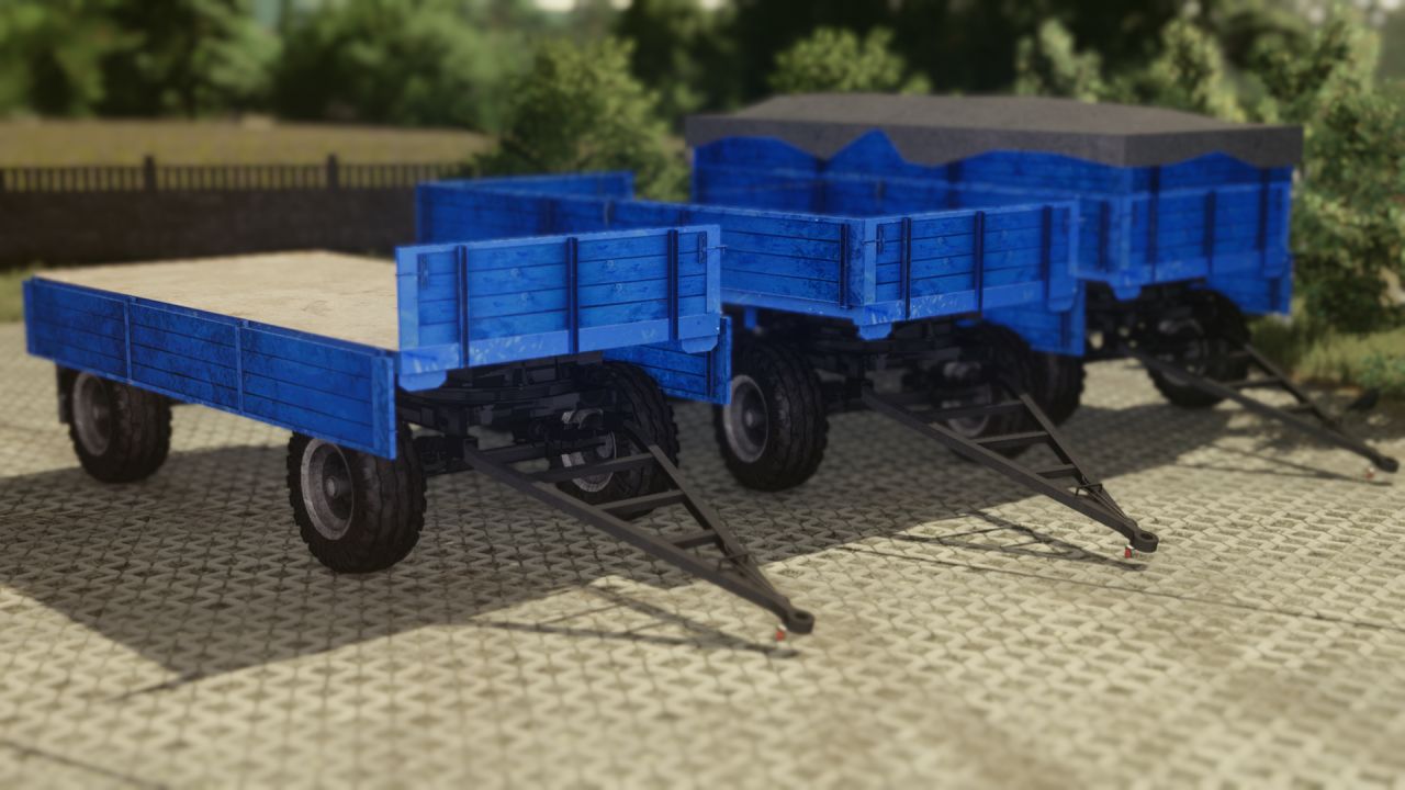 Small Old Trailer