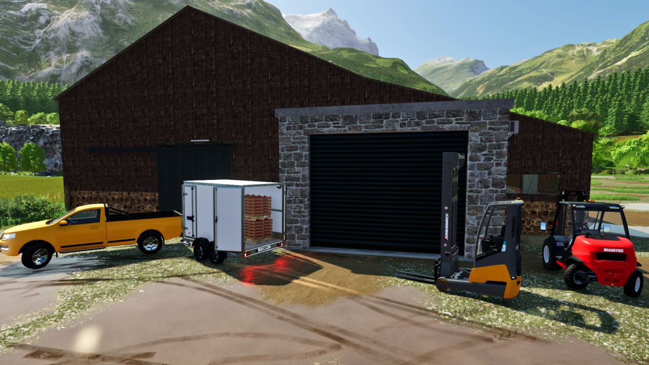 Small Refrigerated Building