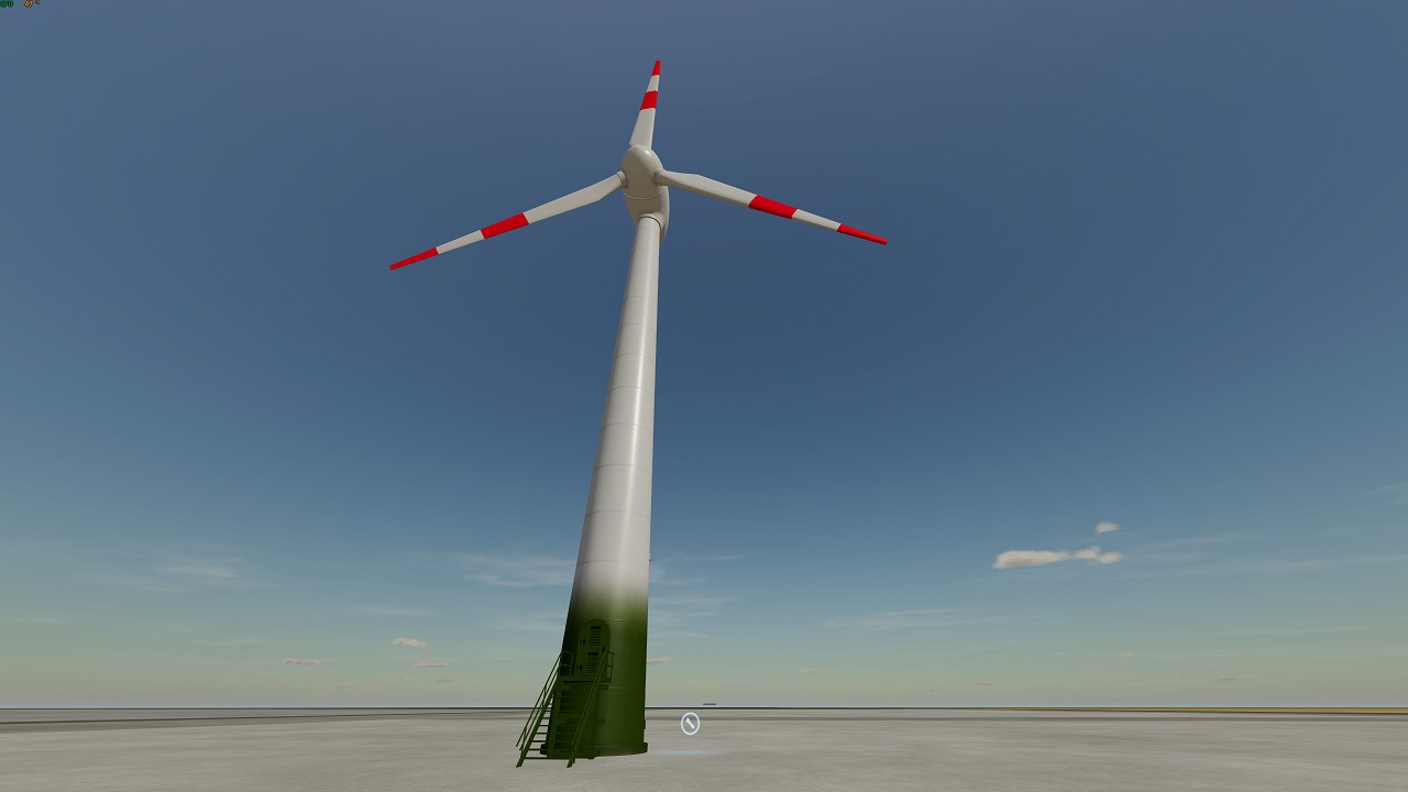 Small wind power plant