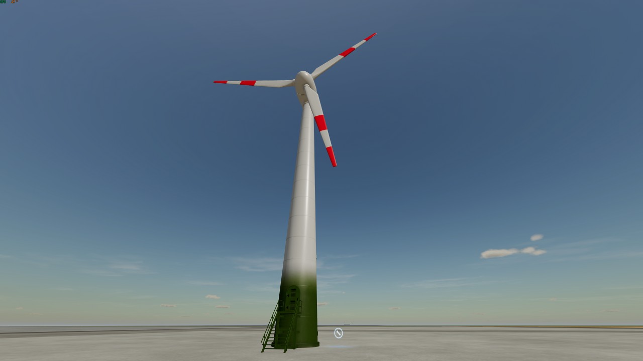 Small wind power plant