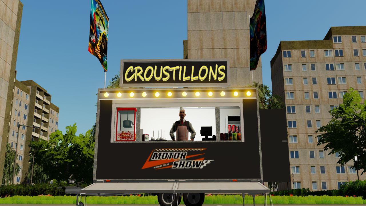 Stand Croustillons Motor Show World Tour