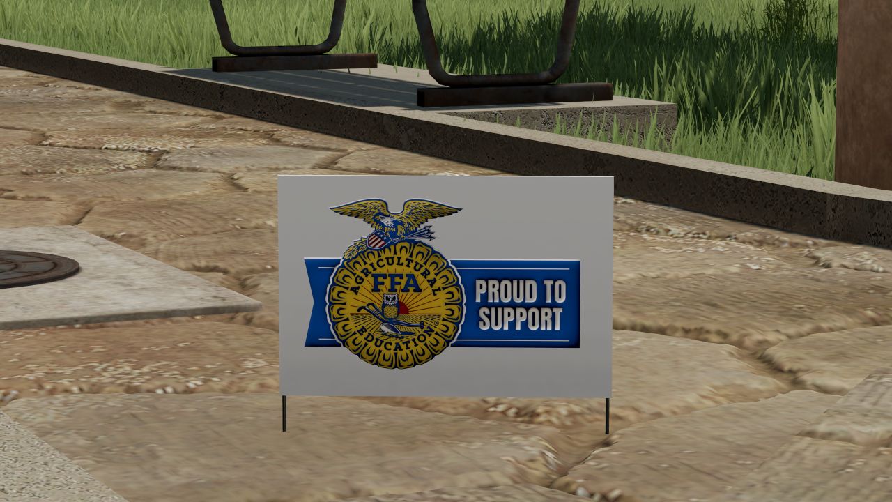 Support the Ffa sign