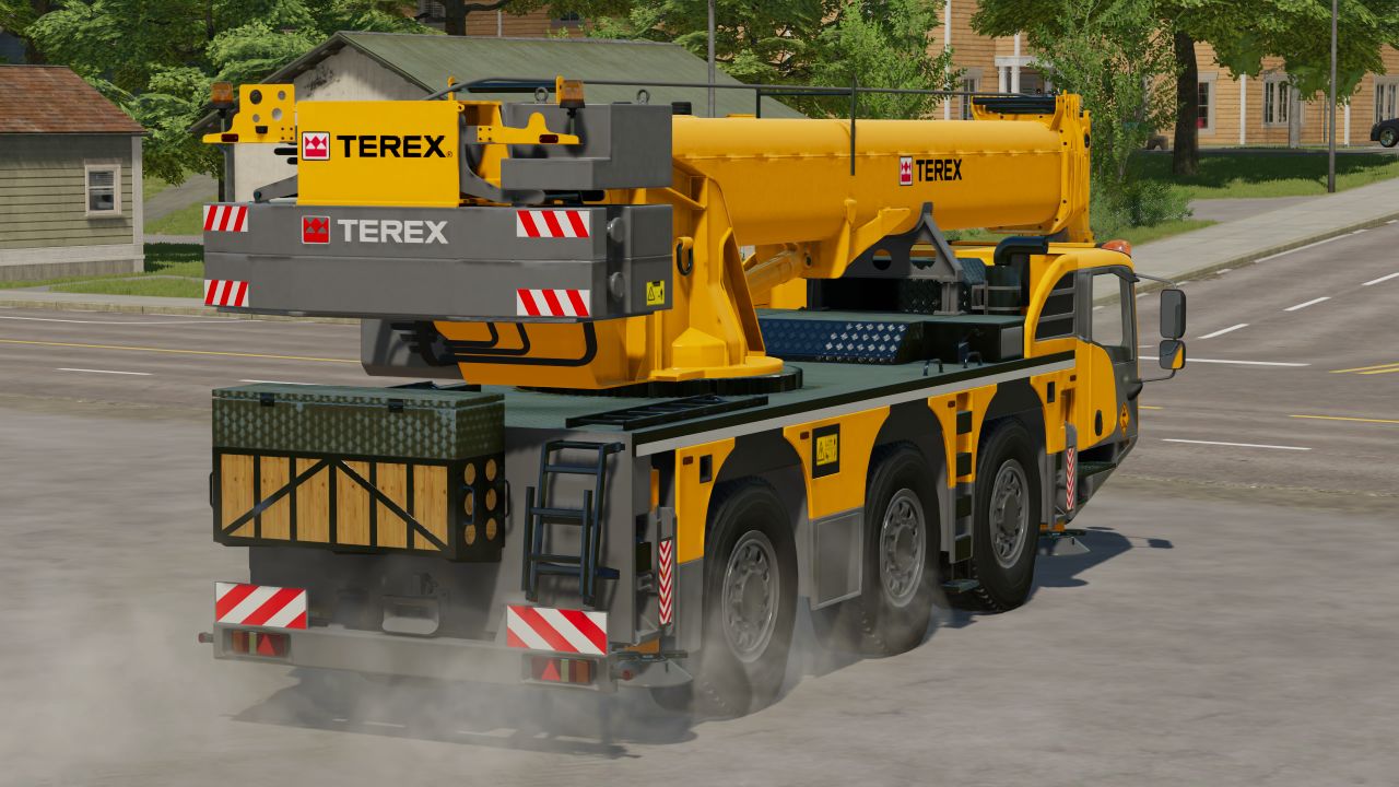 Terex 3 axle crane FS22 - KingMods