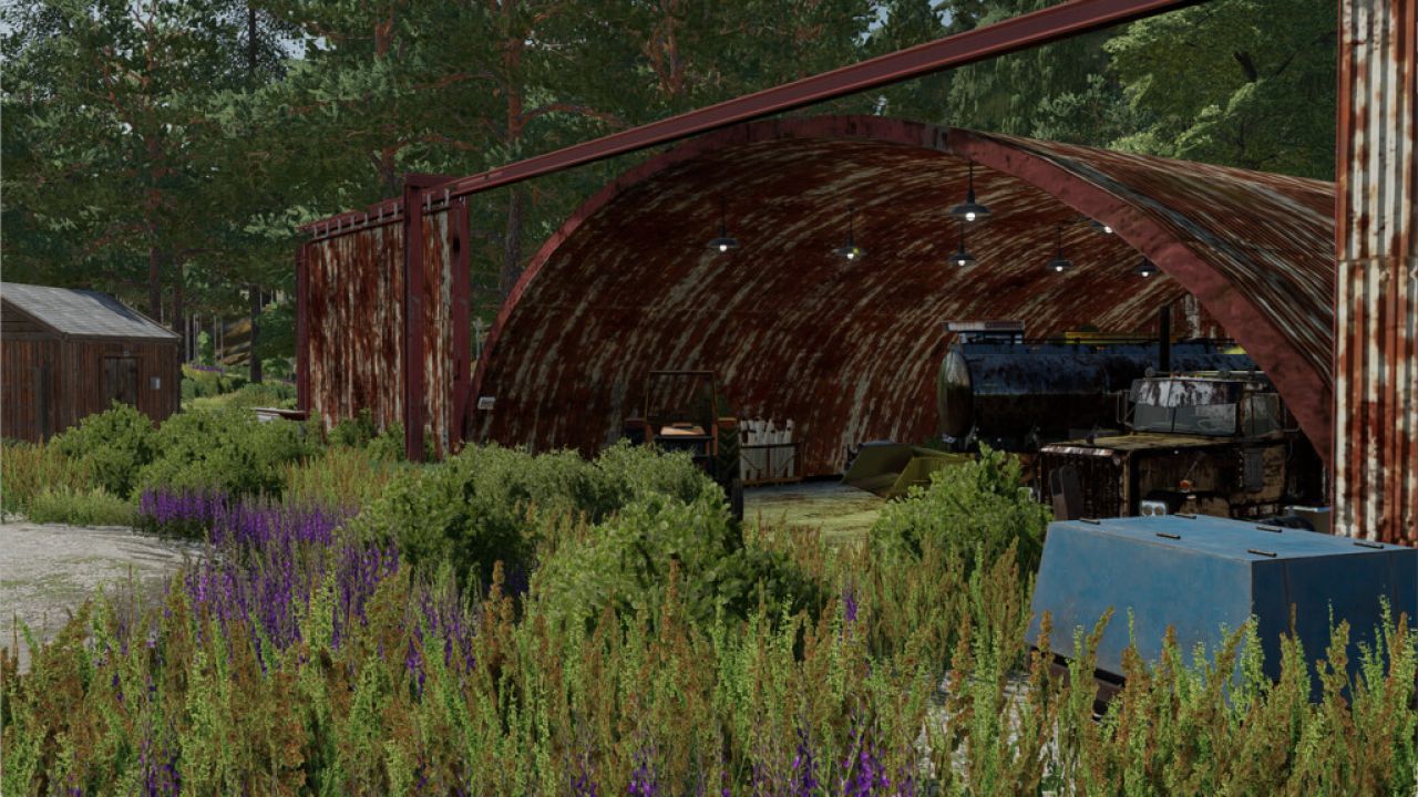 La vieille cabane Quonset FS22 - KingMods