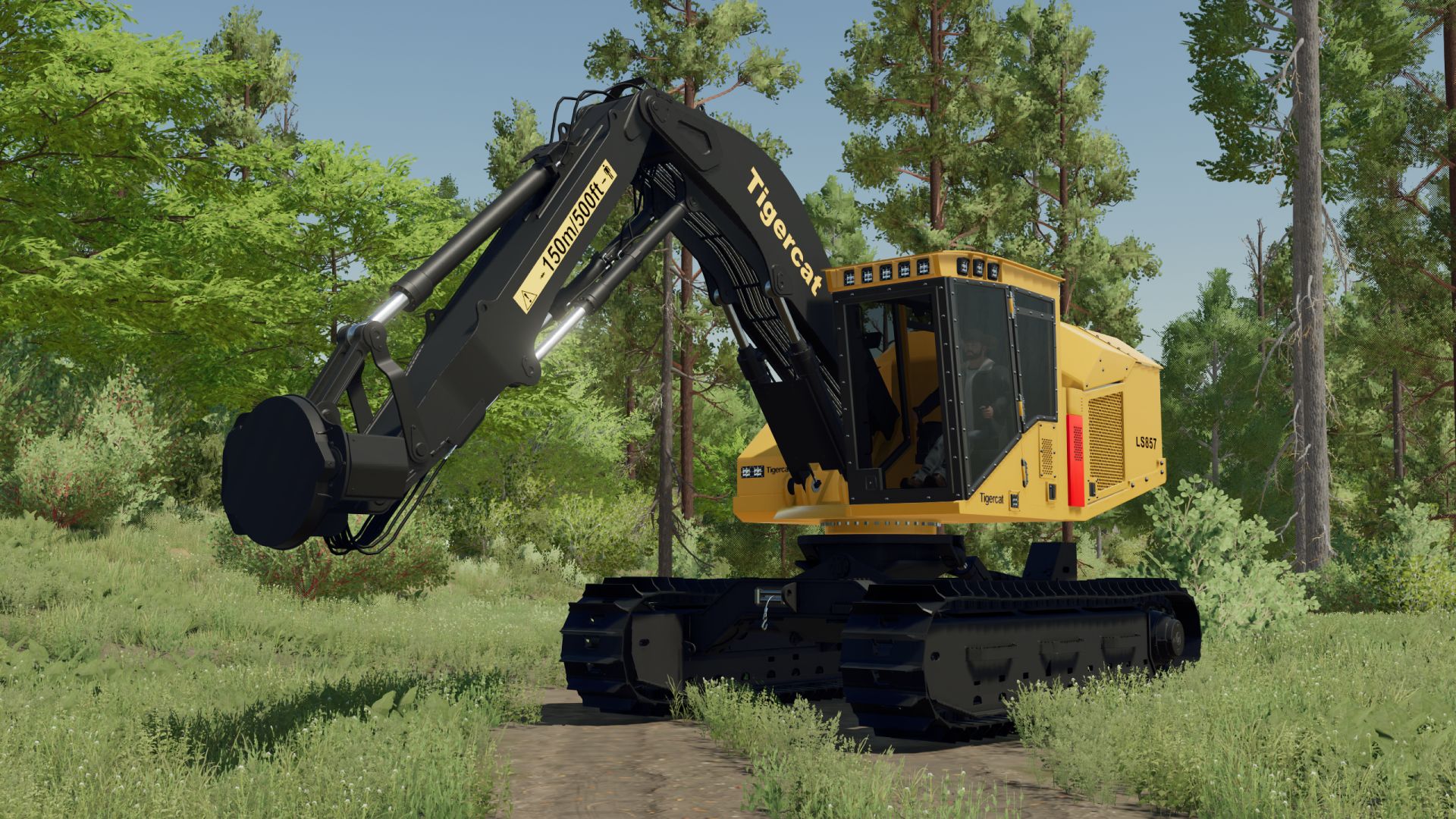 Bunkier Tigercat LS857