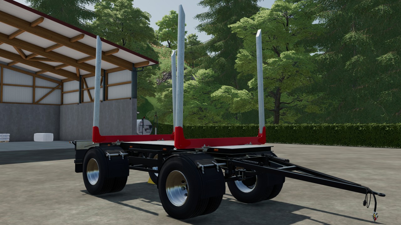 Timber trailer FS22 - KingMods