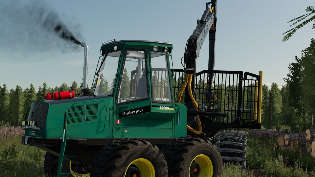 Timberjack 1410D Широкая койка