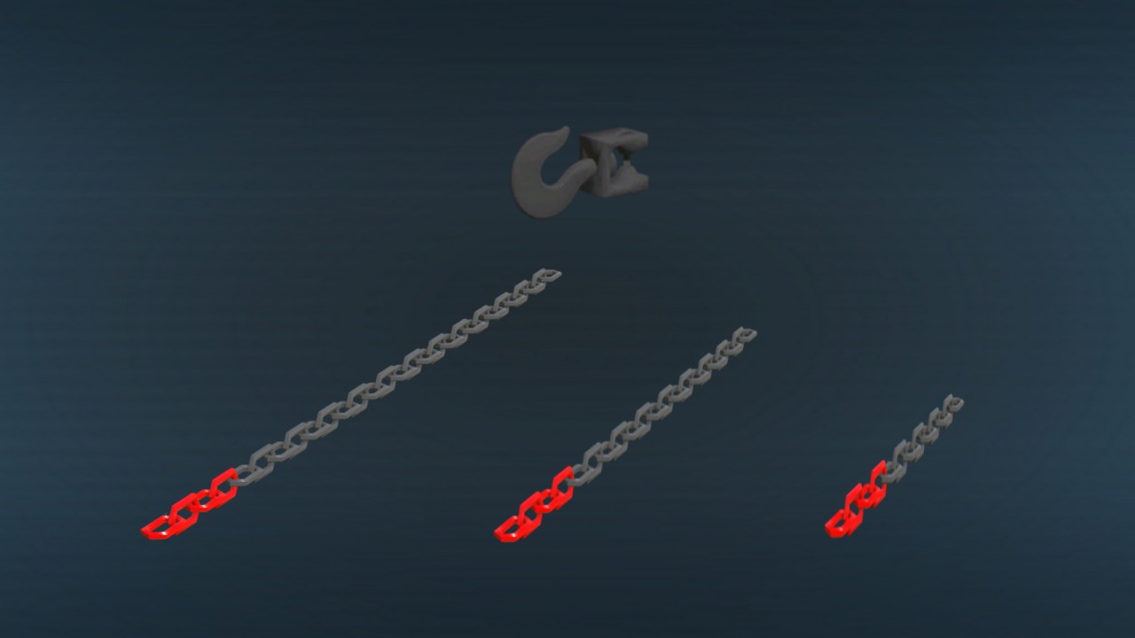 Towing Chain With Hook