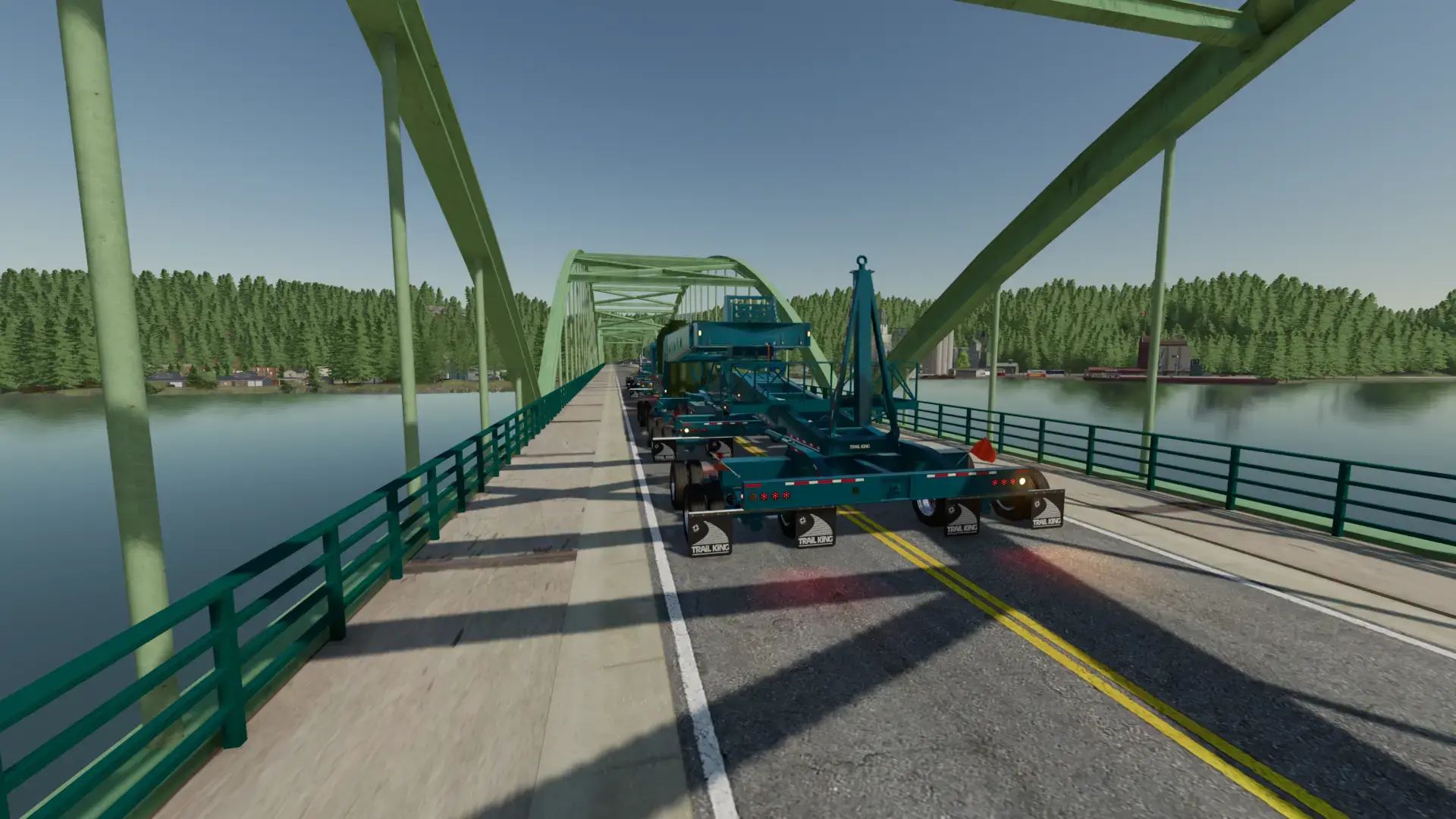 Trail King perimetertrailer FS22 - KingMods