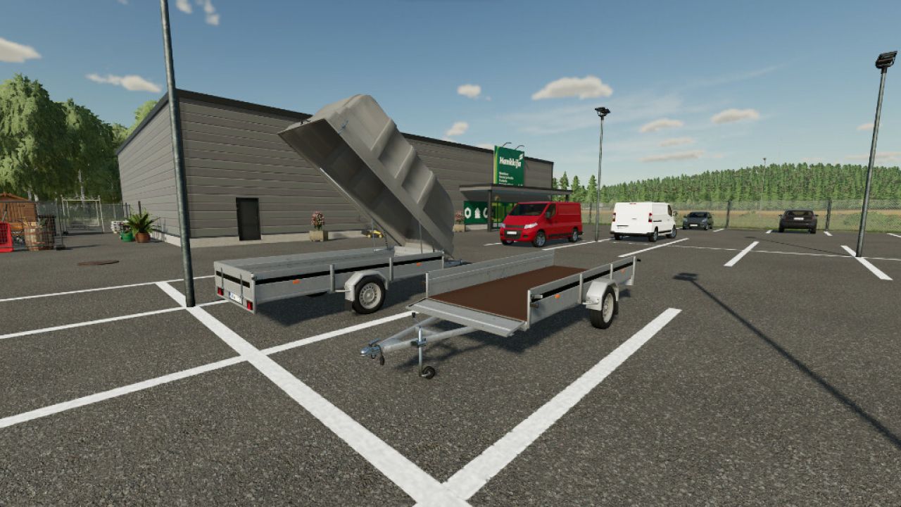 Trailer With Canopy